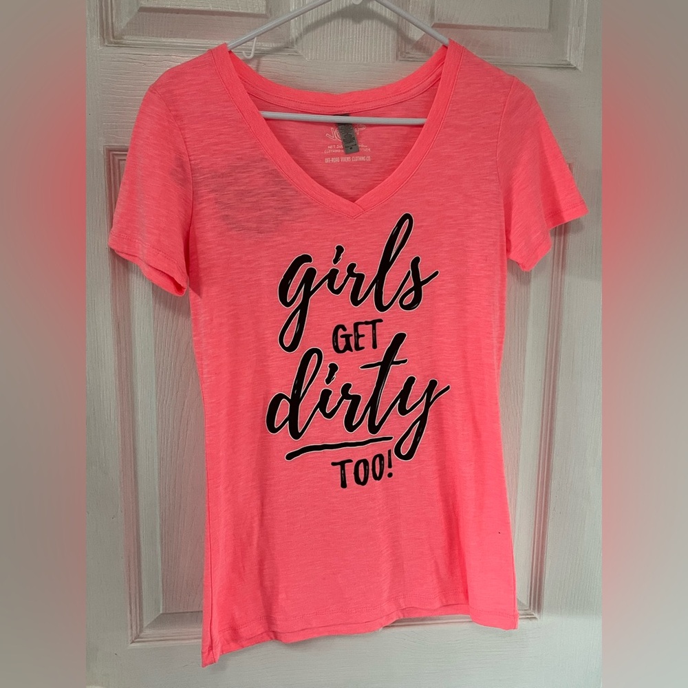 Women's Pink Graphic Tee